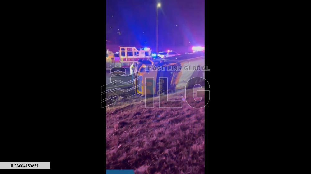 US: 13 Injured, School Bus Overturns on Garden State Parkway in New Jersey 2