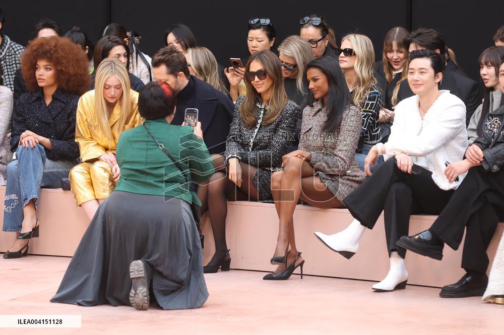 PFW Chanel Front Row
