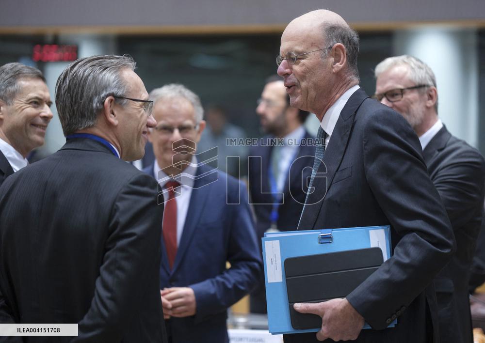 EU EcoFin Ministers Meeting - Brussels