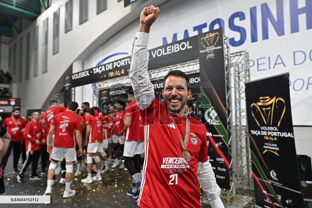 Volleyball Portuguese Cup Leixões vs Benfica