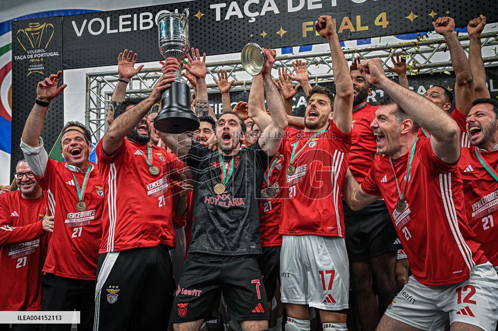 Volleyball Portuguese Cup Leixões vs Benfica