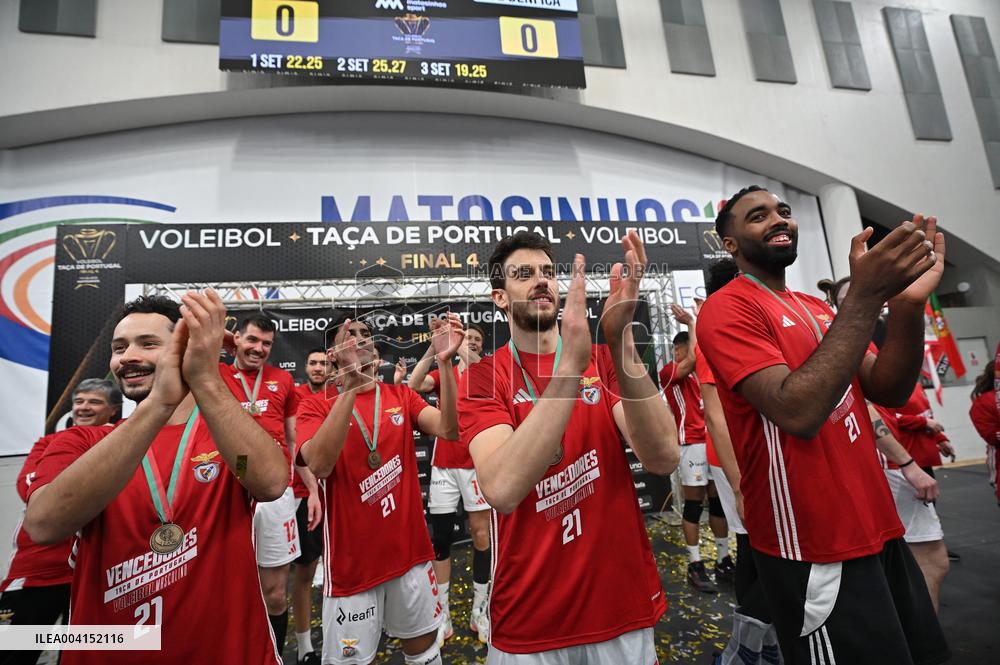 Volleyball Portuguese Cup Leixões vs Benfica