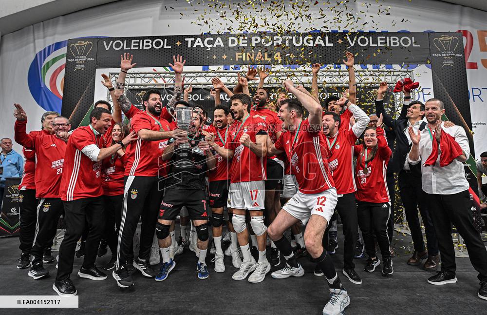 Volleyball Portuguese Cup Leixões vs Benfica