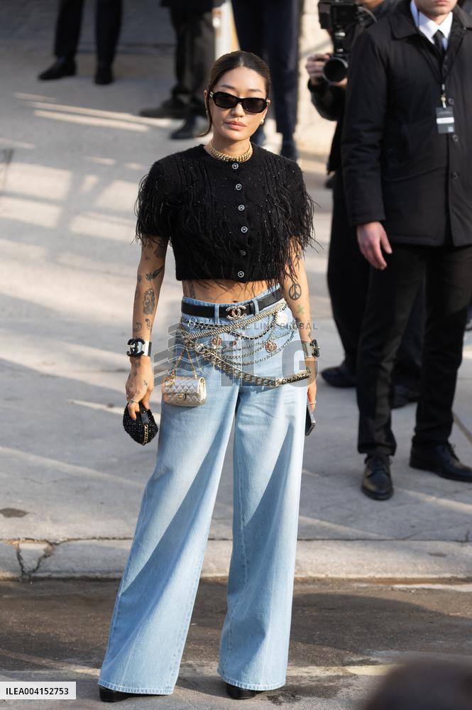 PFW - Chanel  PAP - Arrivals NB
