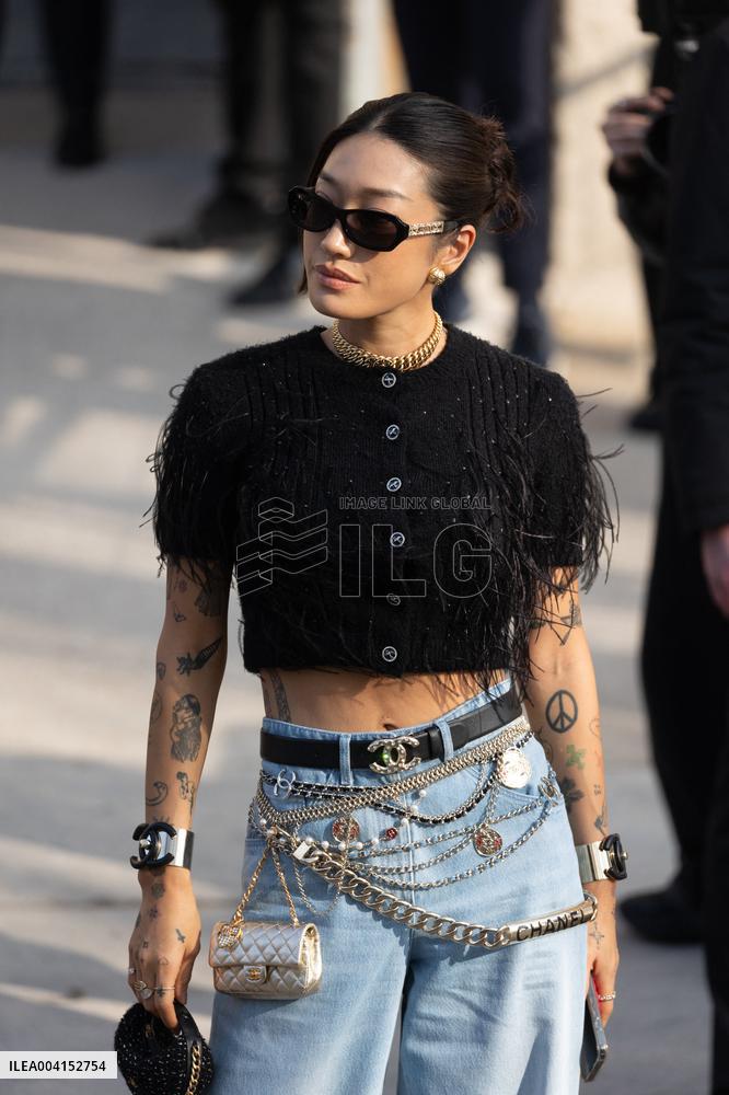 PFW - Chanel  PAP - Arrivals NB