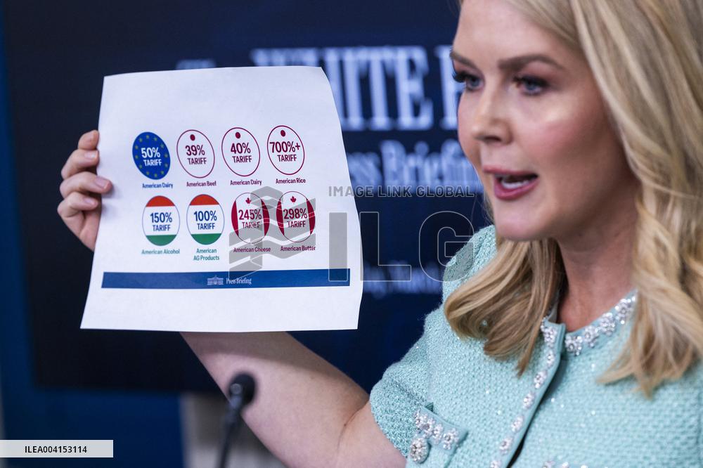White House daily press briefing with White House Press Secretary Karoline Leavitt