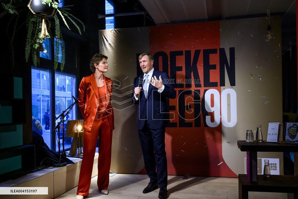 King Willem-Alexander Attends The Opening Of Book Week - The Hague