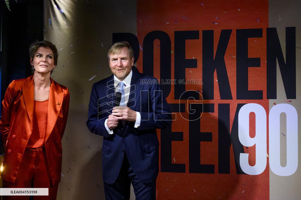 King Willem-Alexander Attends The Opening Of Book Week - The Hague