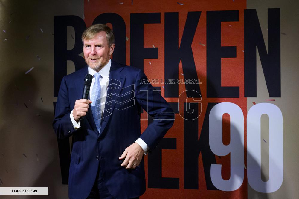 King Willem-Alexander Attends The Opening Of Book Week - The Hague