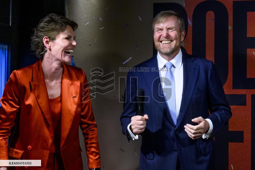 King Willem-Alexander Attends The Opening Of Book Week - The Hague