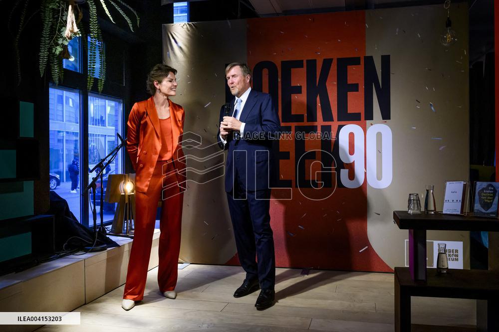 King Willem-Alexander Attends The Opening Of Book Week - The Hague
