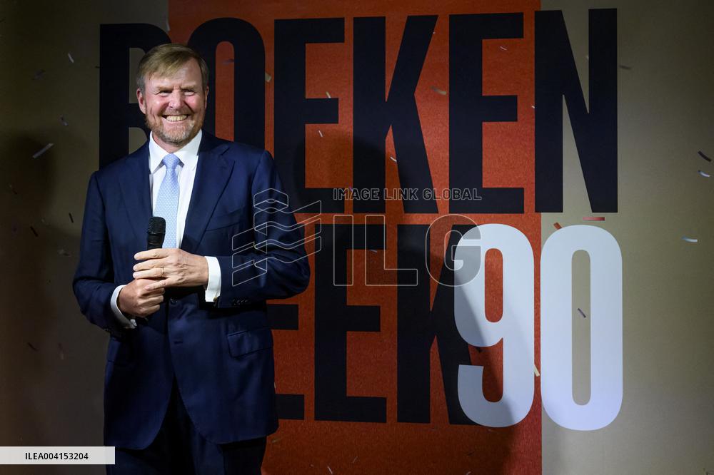 King Willem-Alexander Attends The Opening Of Book Week - The Hague
