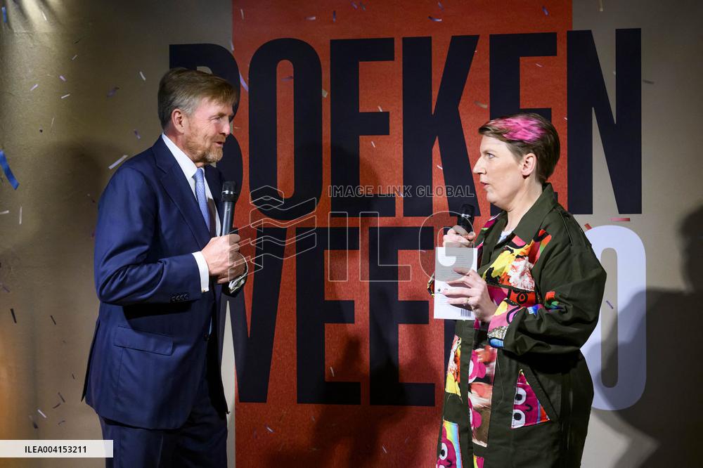 King Willem-Alexander Attends The Opening Of Book Week - The Hague