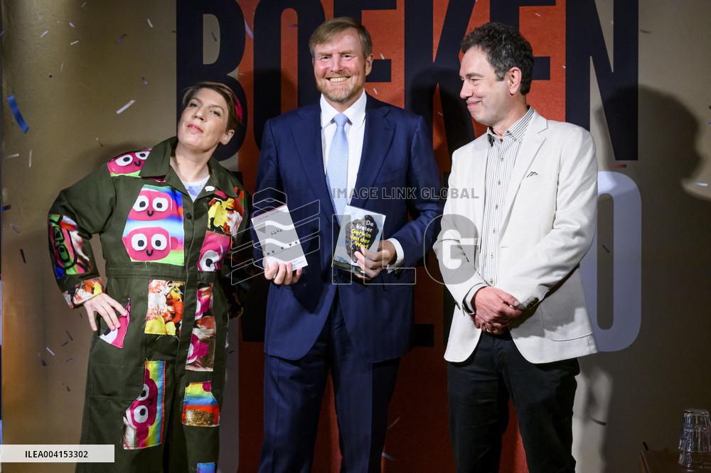 King Willem-Alexander Attends The Opening Of Book Week - The Hague