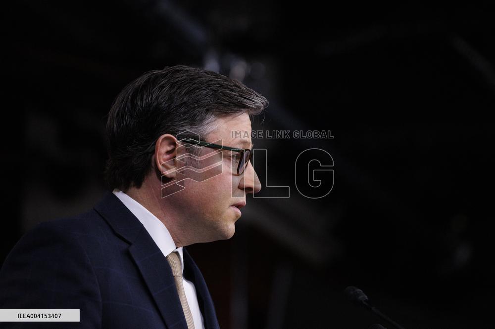 Mike Johnson and House Republican Leadership Hold Press Conference