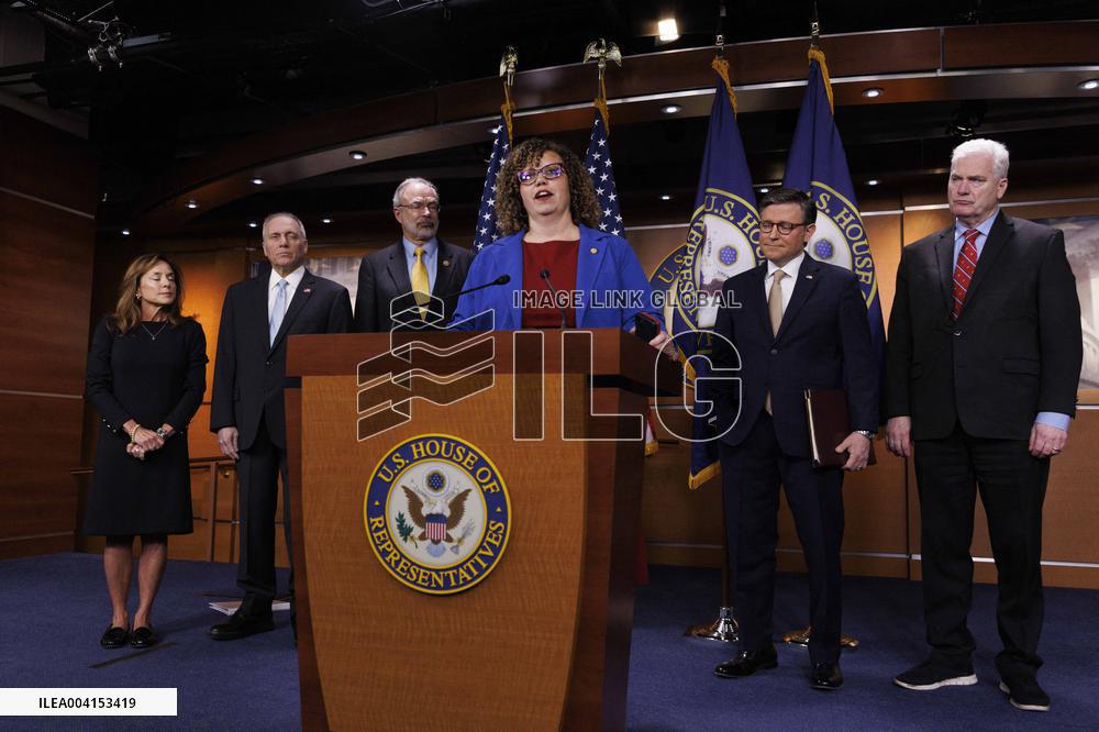 Mike Johnson and House Republican Leadership Hold Press Conference