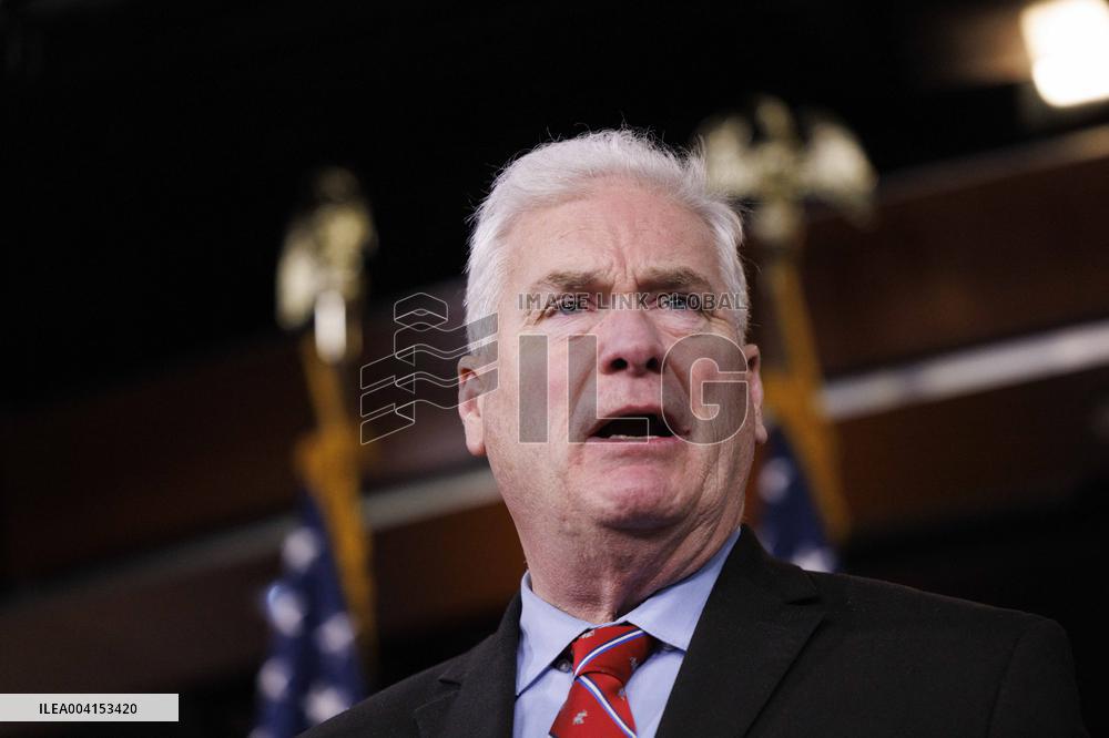 Mike Johnson and House Republican Leadership Hold Press Conference