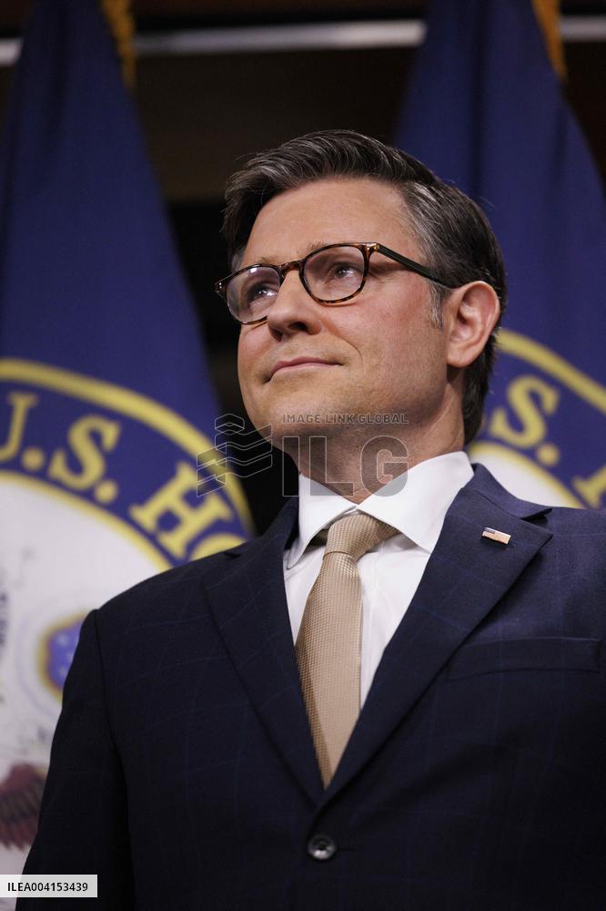 Mike Johnson and House Republican Leadership Hold Press Conference