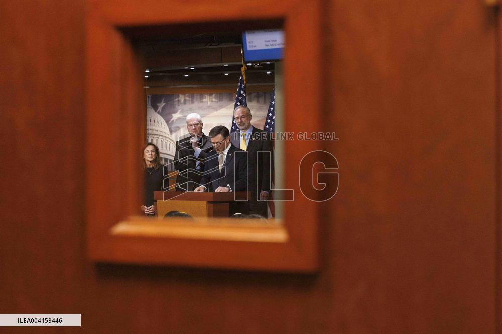 Mike Johnson and House Republican Leadership Hold Press Conference