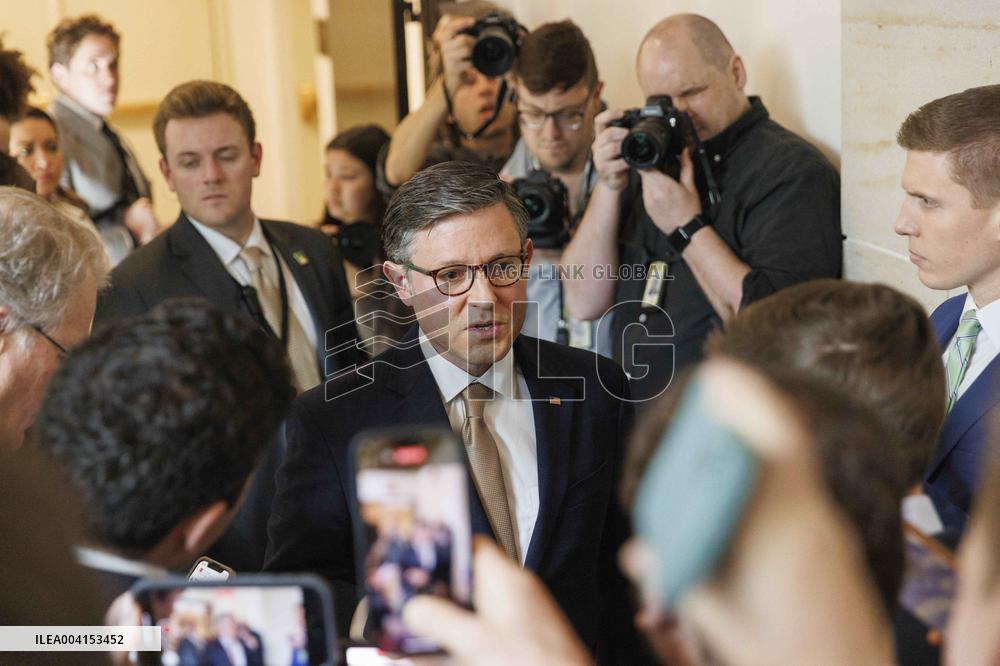 Mike Johnson and House Republican Leadership Hold Press Conference