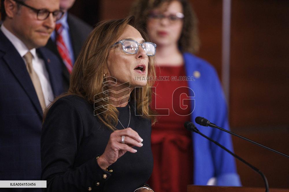 Mike Johnson and House Republican Leadership Hold Press Conference