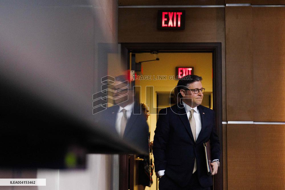 Mike Johnson and House Republican Leadership Hold Press Conference