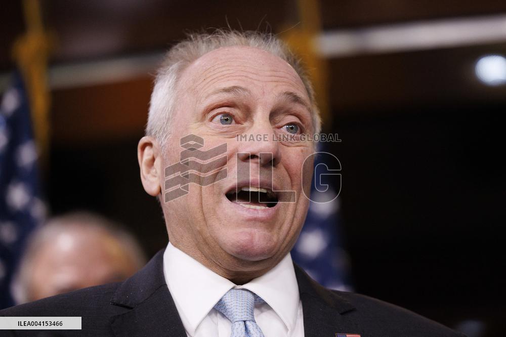 Mike Johnson and House Republican Leadership Hold Press Conference