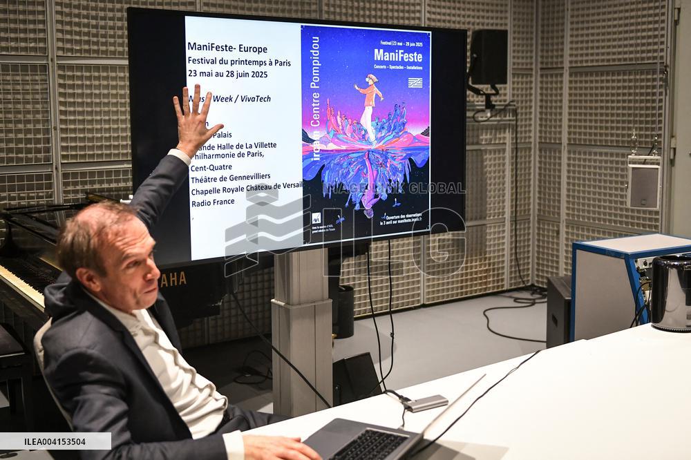 Rachida Dati visits Institute for Music Research and Coordination in Paris FA