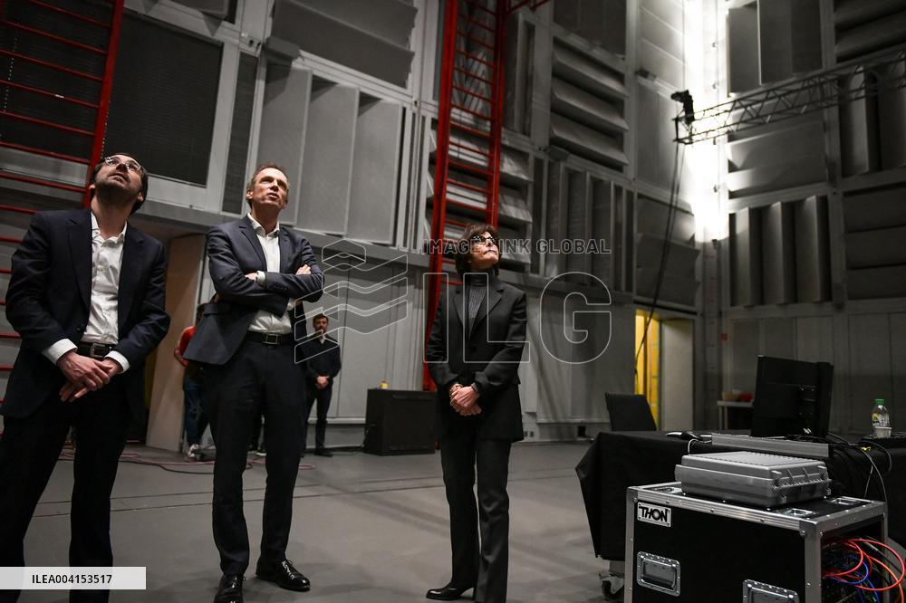 Rachida Dati visits Institute for Music Research and Coordination in Paris FA