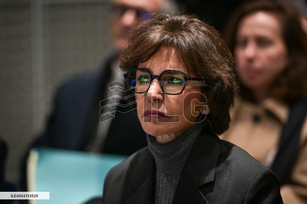 Rachida Dati visits Institute for Music Research and Coordination in Paris FA