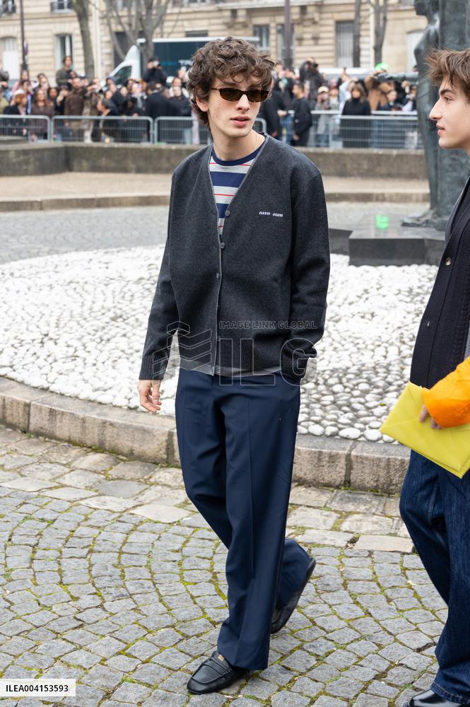 PFW - Miu Miu PAP - Arrivals NB