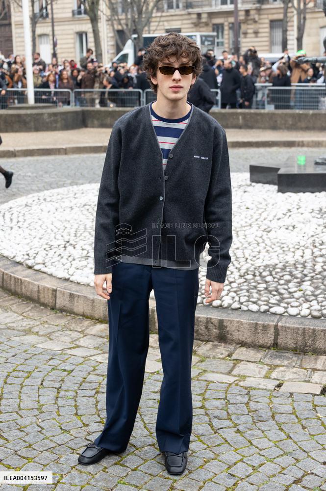 PFW - Miu Miu PAP - Arrivals NB