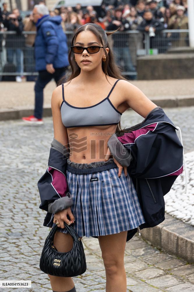 PFW - Miu Miu PAP - Arrivals NB