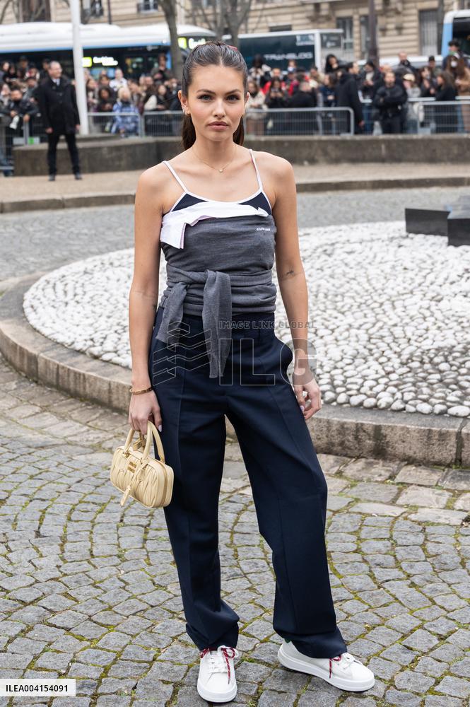 PFW - Miu Miu PAP - Arrivals NB