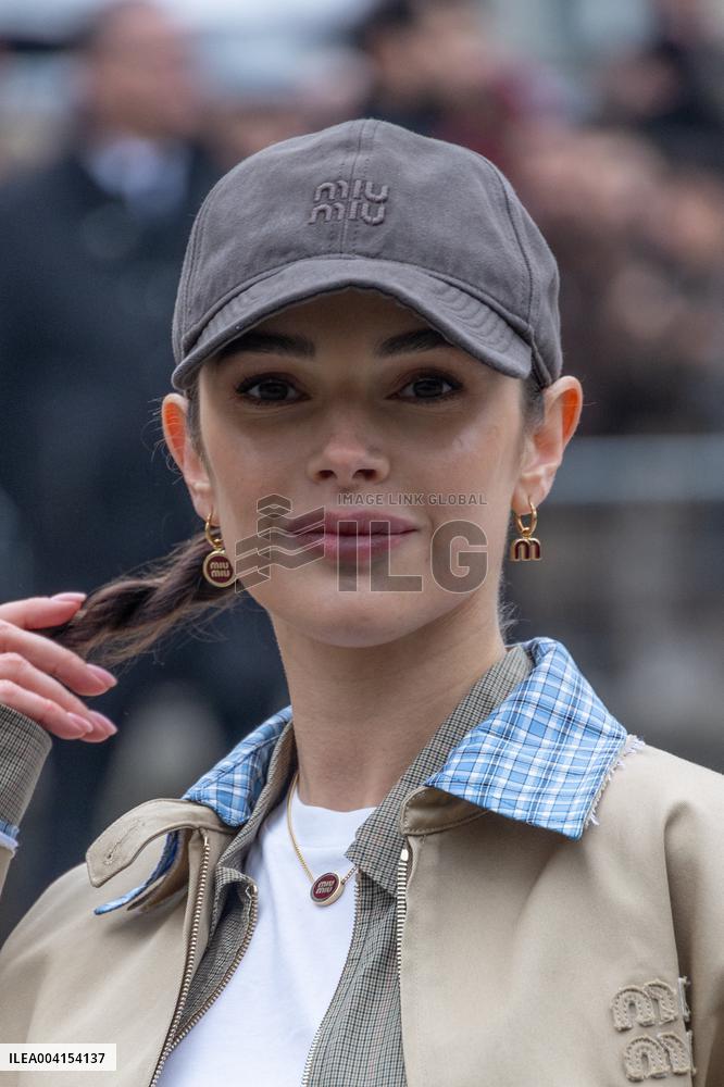 PFW - Miu Miu PAP - Arrivals NB