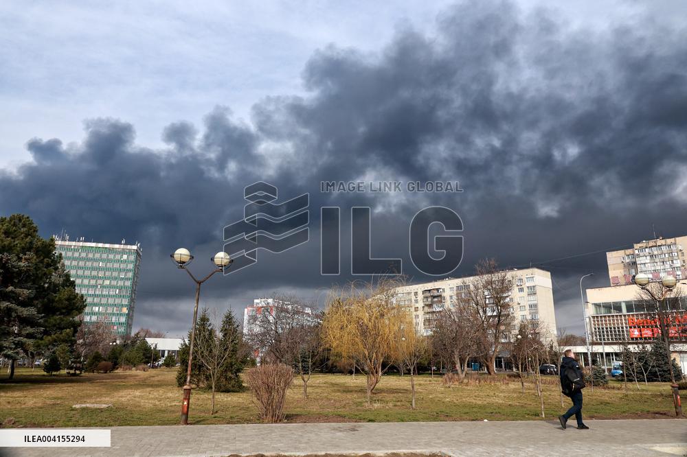 Russia strikes Odesa with Shaheds