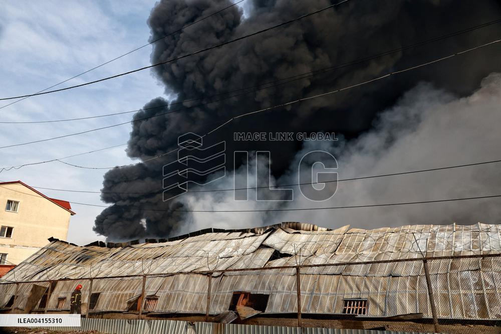 Russia strikes Odesa with Shaheds