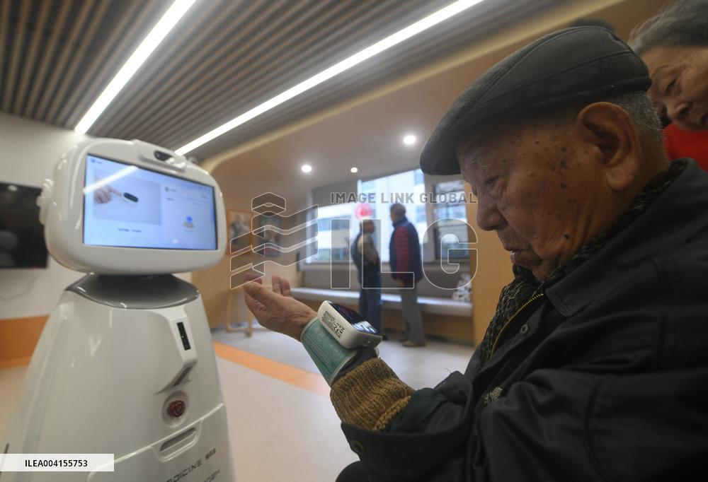 AI Large Model Elderly Care Robot in Hangzhou
