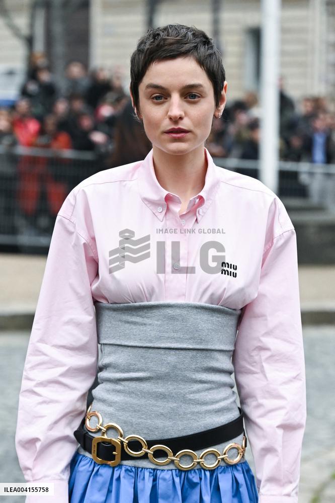 PFW Miu Miu Arrivals