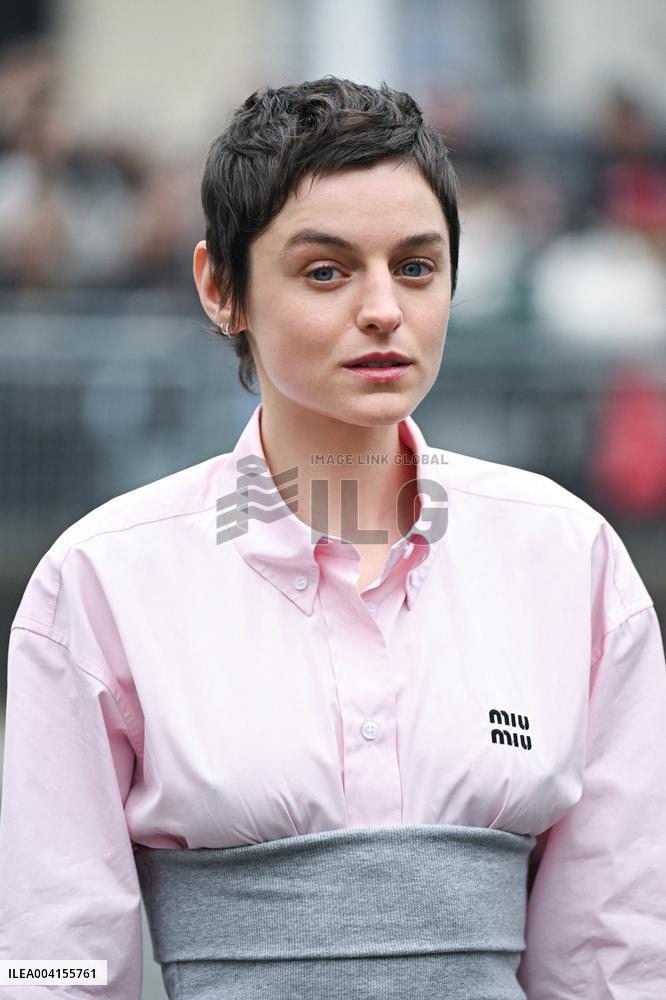 PFW Miu Miu Arrivals