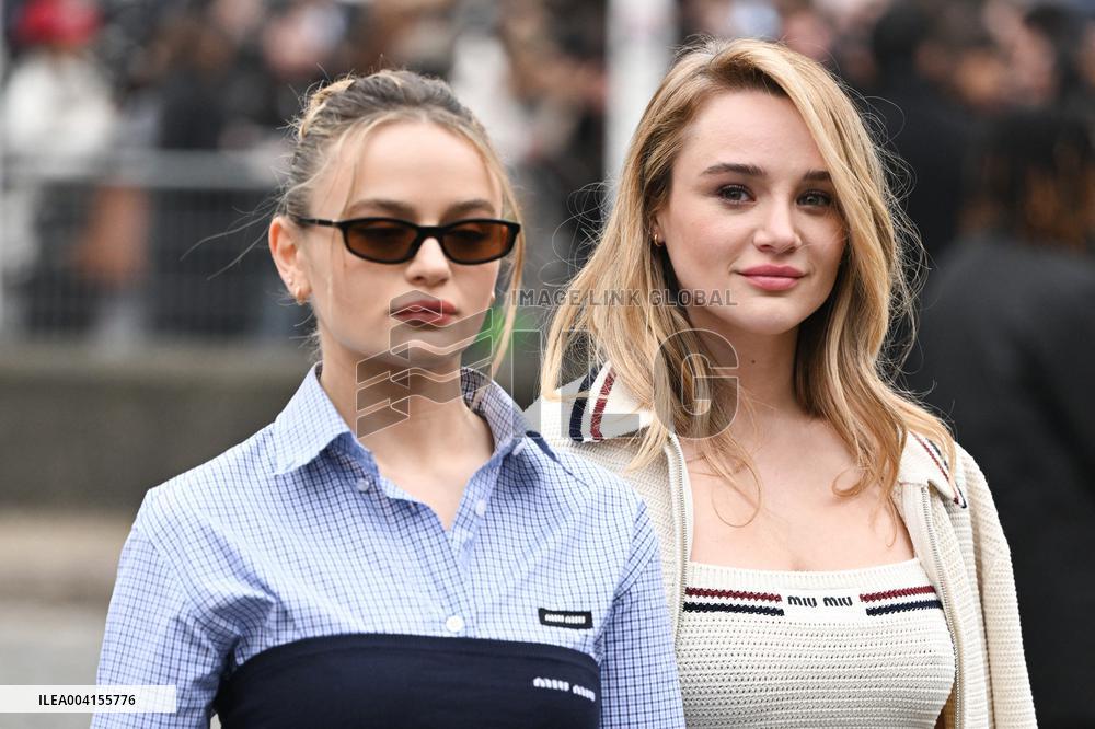 PFW Miu Miu Arrivals