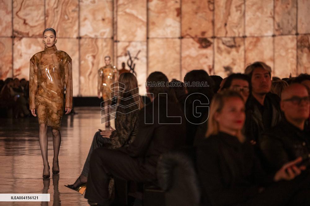 PFW - Saint Laurent Runway