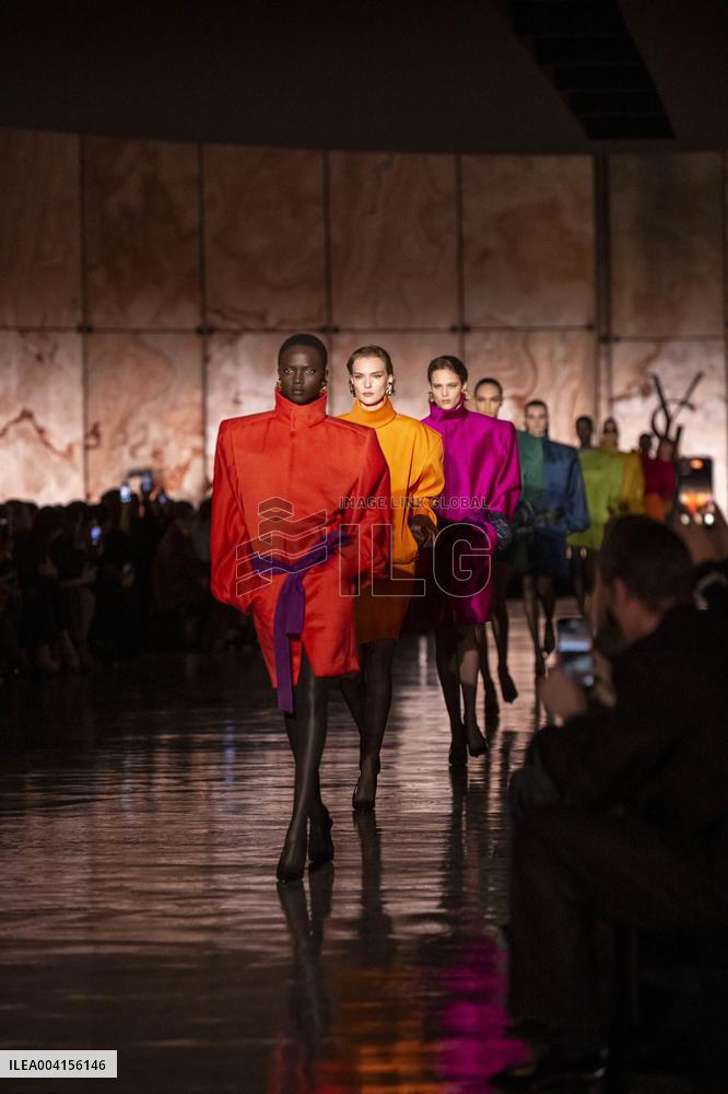 PFW - Saint Laurent Runway