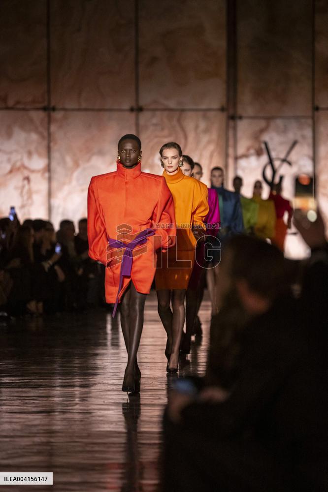 PFW - Saint Laurent Runway