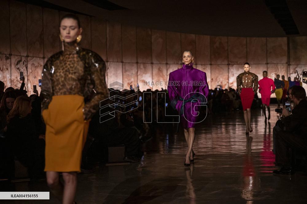 PFW - Saint Laurent Runway