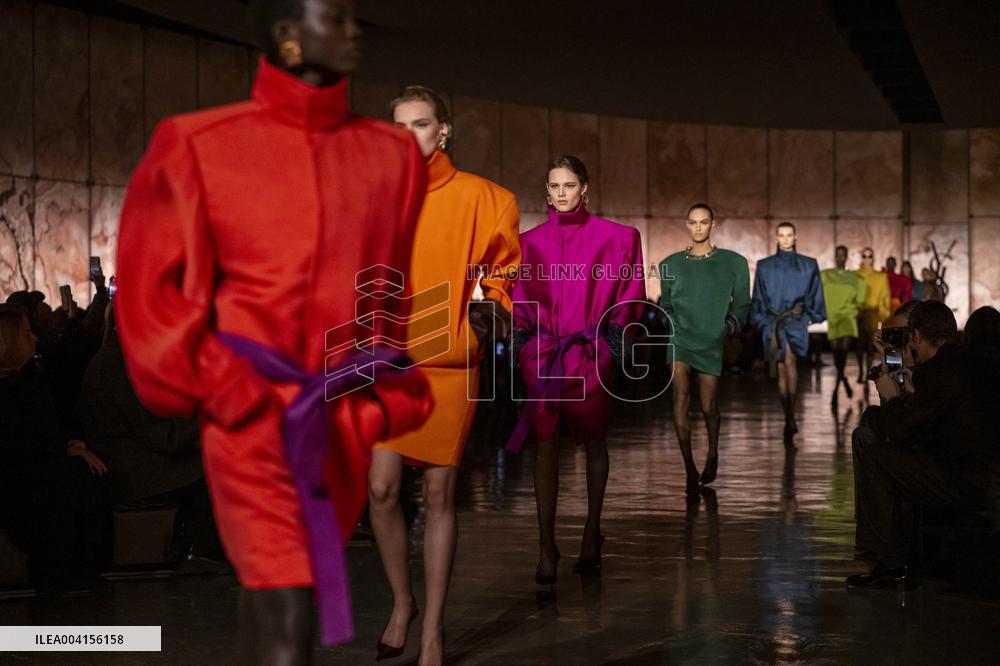 PFW - Saint Laurent Runway