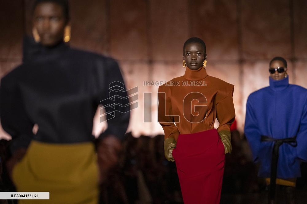 PFW - Saint Laurent Runway