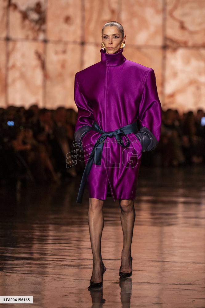 PFW - Saint Laurent Runway