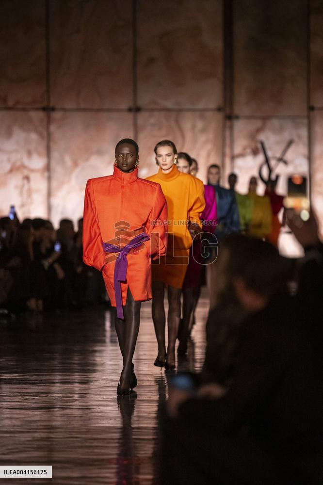 PFW - Saint Laurent Runway