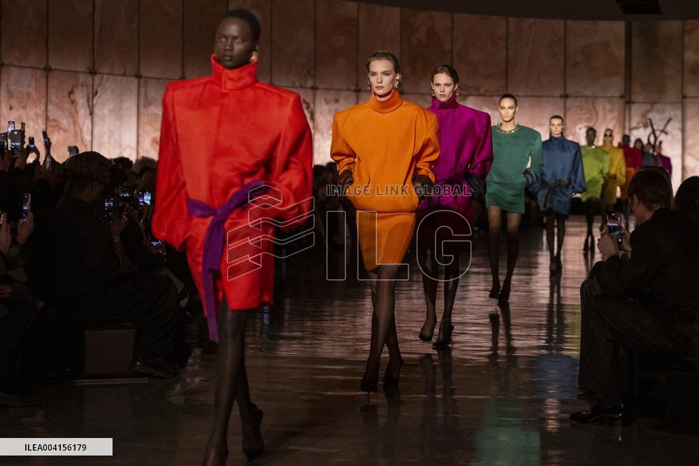 PFW - Saint Laurent Runway